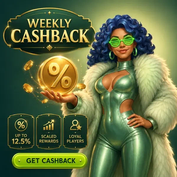 Vault Keeper präsentiert wöchentliche Spielautomaten-Cashback-Belohnungen bei Wöchentliches Spielautomaten-Cashback und wiederkehrende Belohnungen